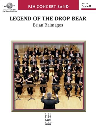 Legend of the Drop Bear (c/b score) Symphonic wind band