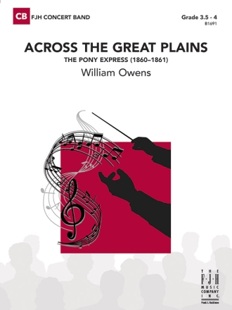 Across The Great Plains (c/b) Symphonic wind band