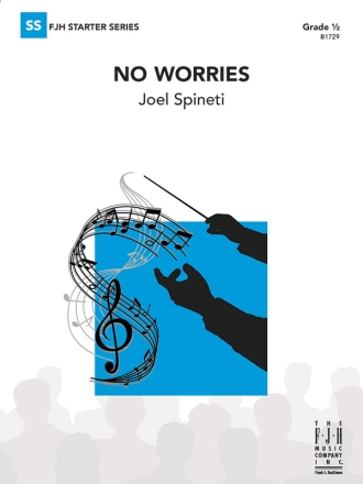 No Worries (c/b score) Symphonic wind band
