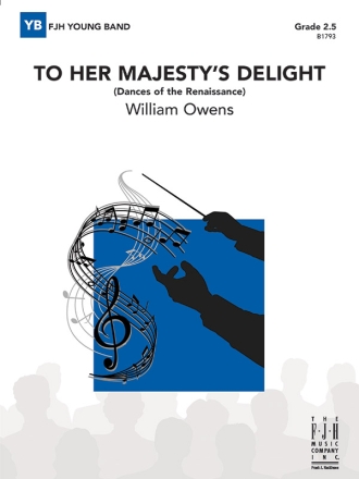 To Her Majesty's Delight (c/b score) Symphonic wind band