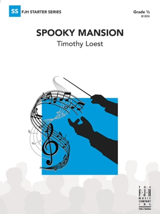 Spooky Mansion (c/b score) Symphonic wind band