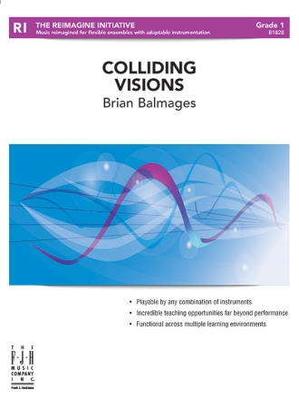 Colliding Visions (c/b) Symphonic wind band