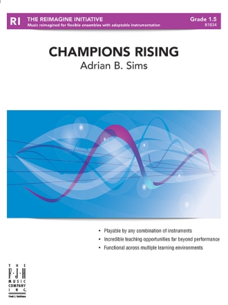 Champions Rising (c/b) Symphonic wind band