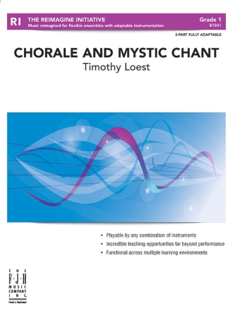 Chorale & Mystic Chant (c/b score) Symphonic wind band
