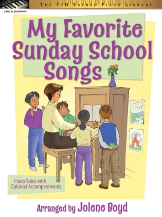 My Favorite Sunday School Songs Piano teaching material