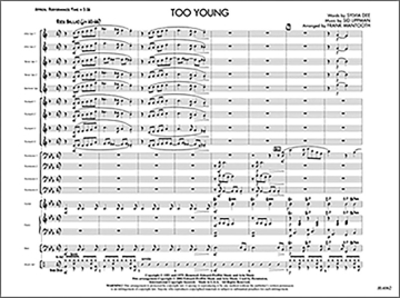 Too Young (j/e score) Jazz band