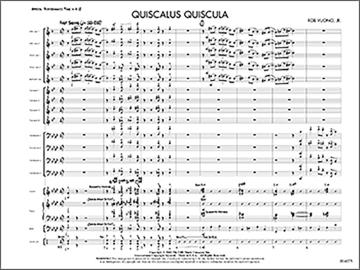 Quiscalus Quiscula (j/e score) Jazz band