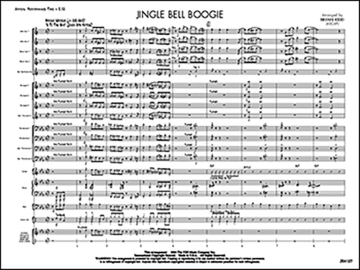 Jingle Bell Boogie (j/e score) Jazz band