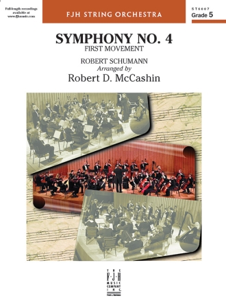 Symphony No 4: First Movement (s/o sc) Full Orchestra
