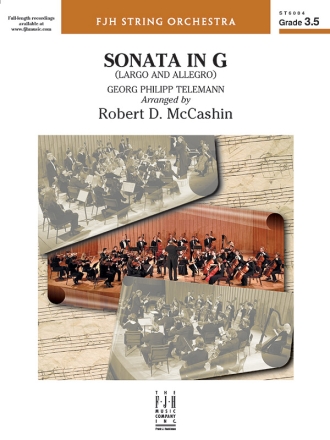 Sonata in G (s/o score) Full Orchestra