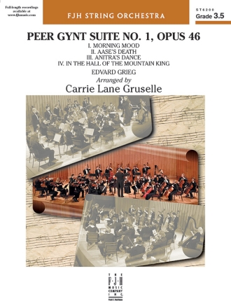 Peer Gynt Suite No 1, Op 46 (s/o sc) Full Orchestra