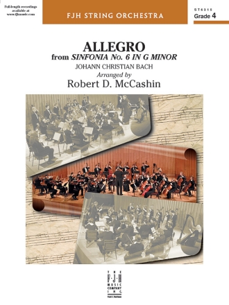 Allegro from Sinfonia No 6 (s/o score) Full Orchestra