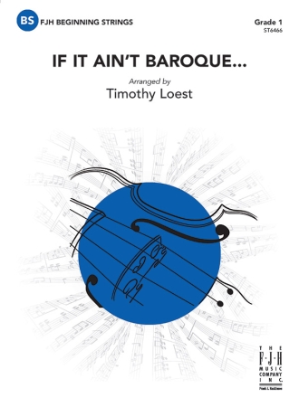 If It Ain't Baroque (s/o score) Full Orchestra