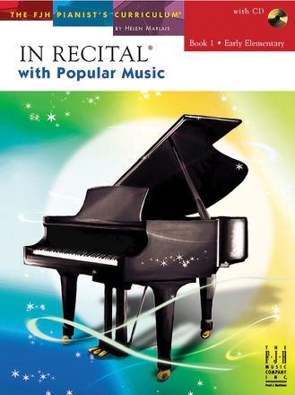 In Recital with Popular Music, Book 1 Piano teaching material
