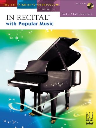 In Recital with Popular Music, Book 3 Piano teaching material
