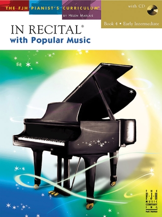 In Recital with Popular Music, Book 4 Piano teaching material