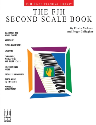 The FJH Second Scale Book Piano teaching material