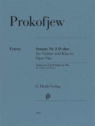 Sonate Nr. 2 op. 94a  fr Violine und Klavier