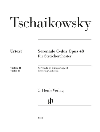 Serenade C-dur op. 48 fr Streichorchester Streichorchester Violine 2