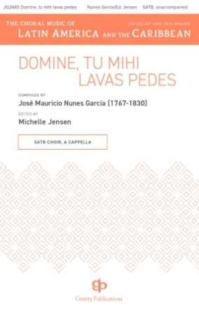 Domini, Tu Mihi Lavas Pedes SATB a Cappella Choral Score