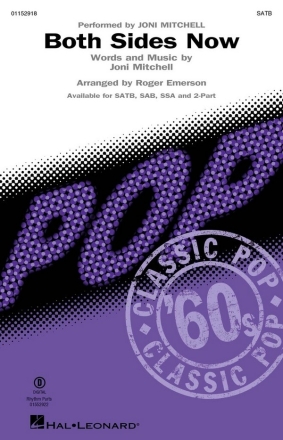Both Sides Now SATB Choral Score
