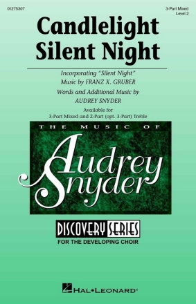 Candlelight Silent Night 3-Part Mixed Choir Choral Score