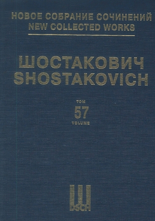 Neue Gesamtausgabe Bd. 057 o. op. Volume 57 Soli, Chor und Orchestera Partitur