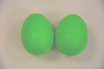 Egg Shaker - hellgrn, Paar