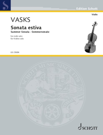 Sonata estiva (2022) fr Violine solo