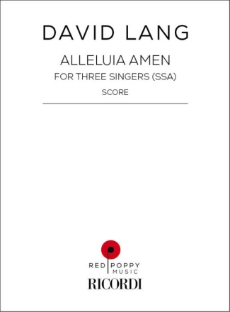 Alleluia Amen SSA Score