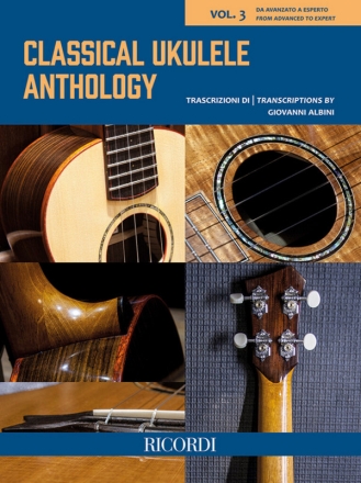Classical Ukulele Anthology Vol. 3 for ukulele Text it/en
