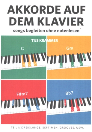 Akkorde auf dem Klavier Band 1 Dreikl�nge, Septimen, Grooves, usw.