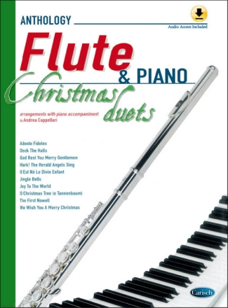 Christmas duets (+Online Audio) for flute and piano