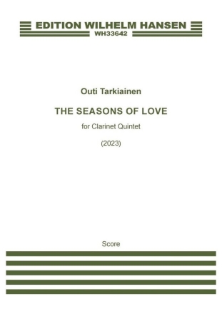 The Seasons Of Love (Clarinet Quintet) Clarinet, 2 Violins, Viola and Cello Set