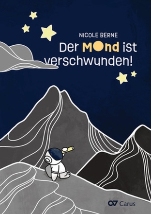 Der Mond ist verschwunden! fr 1-st. Kinderchor, Flte ad lib., Klavier Partitur