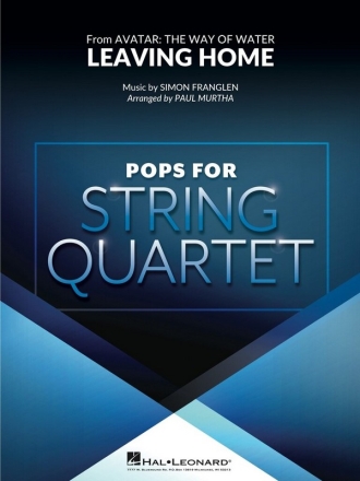 Leaving Home (from Avatar: The Way of Water) String Quartet Score