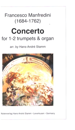 Concerto for 1-2 trumpets and organ score and parts