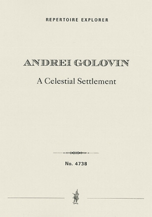 A Celestial Settlement - Symphonic fresco for orchestra score