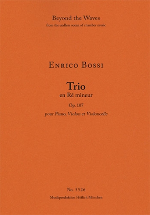 Trio en r mineur op. 107   pour piano, violon et violoncelle partition et parties