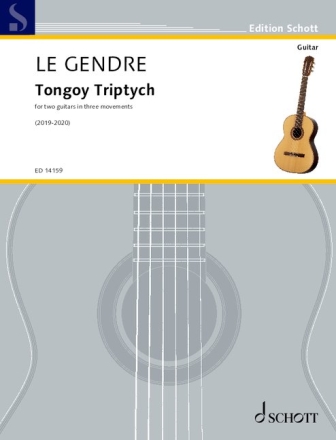 Tongoy Triptych (2019-2020) for 2 guitars in three movements score