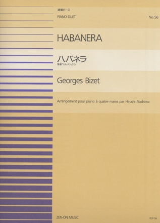 Habanera Klavier 4-hndig