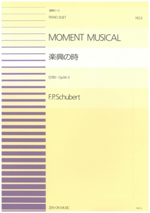 Moment Musical Klavier 4-hndig