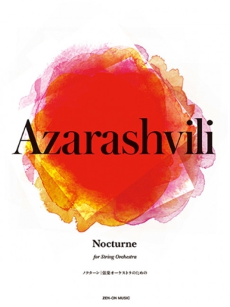 Nocturne Streichorchester Partitur