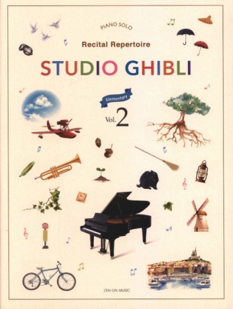 Studio Ghibli Recital Repertoire 2 Klavier Spielbuch
