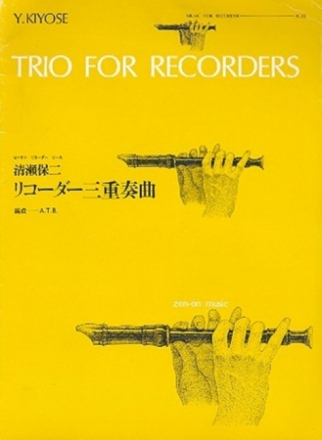Trio for Recorders 3 Blockflten (ATB)