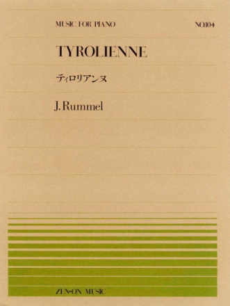 Tyrolienne Klavier Einzelausgabe