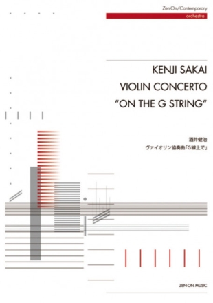 Violin Concerto 'On the G String' Violine und Orchester Partitur