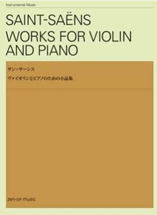 Works for Violin and Piano Violine und Klavier