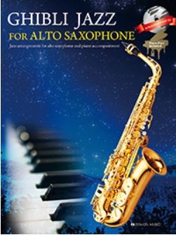 Ghibli Jazz for Alto Saxophone Alt-Saxophon und Klavier Partitur und Stimme