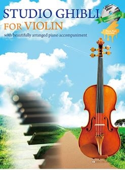 Studio Ghibli for Violin Violine und Klavier Partitur und Stimme
